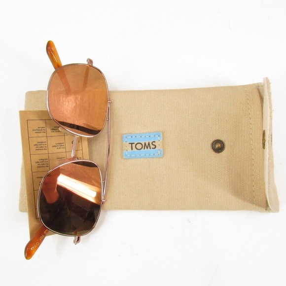 TOMS Riley 53mm Navigator Sunglasses and Case main image 16